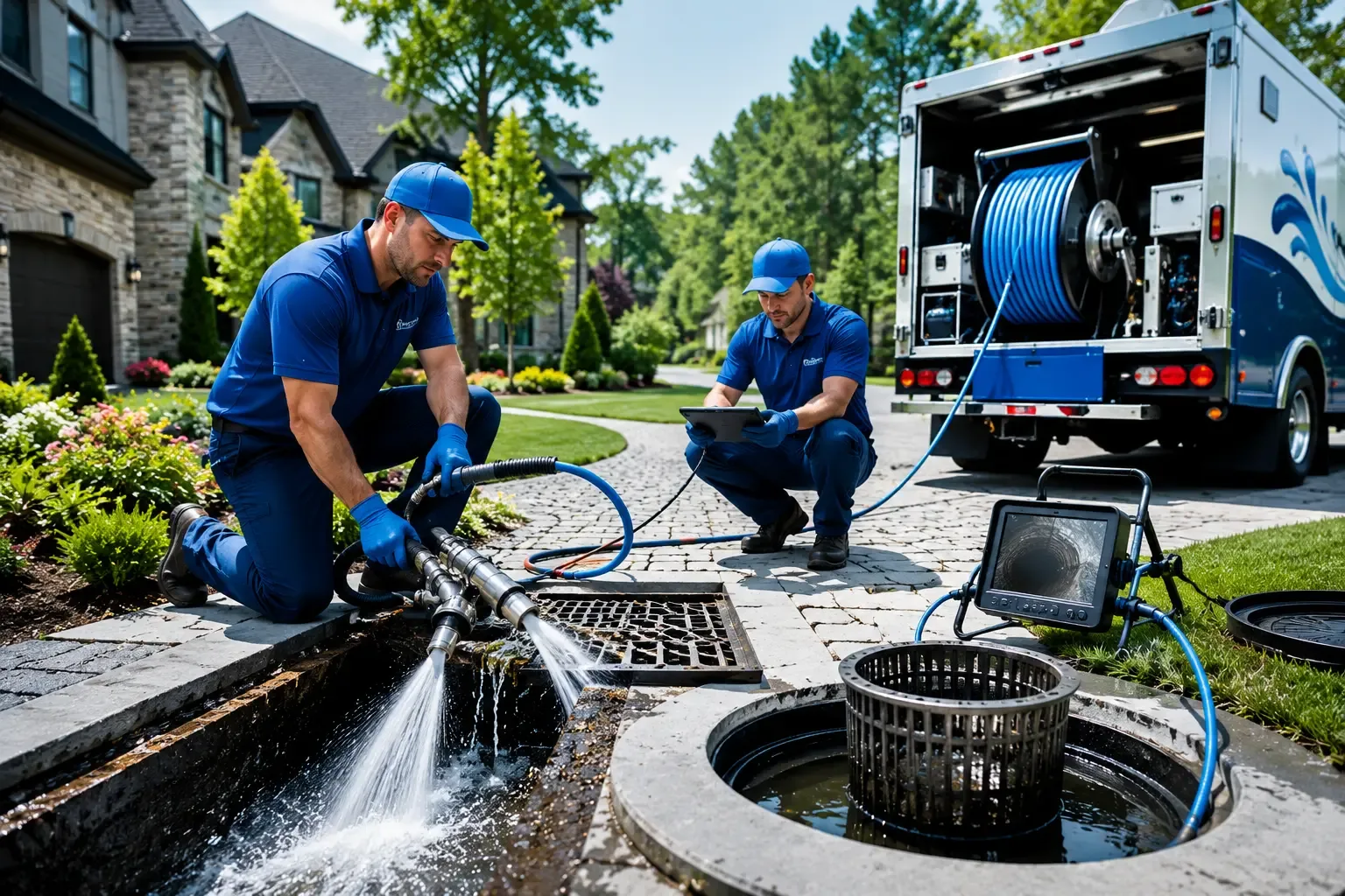 Local outdoor drain cleaning professionals in Addington, OK